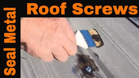 Roof Tube 101: Sealing leaky screws on a metal roof